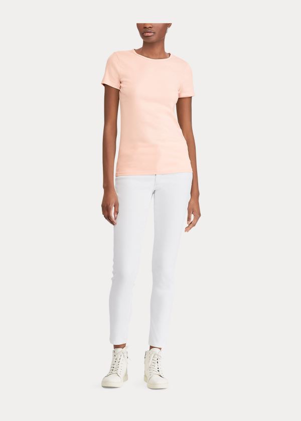 T Shirt Ralph Lauren Algodão-Blend Mulher 63918-EFPD